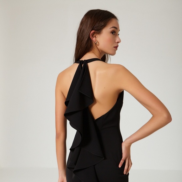 Sunset Black Dress - Picture 1 of 3